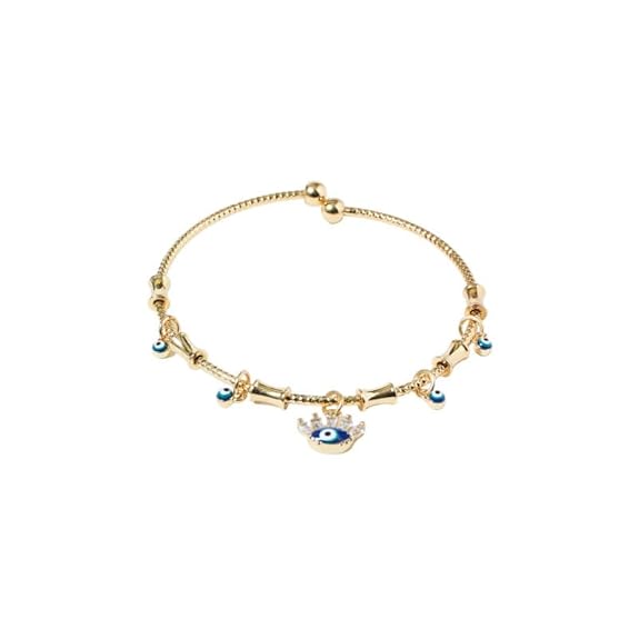 Talisman Evil Eye Designer Thread Bracelet | Festive Stylish Hand Band Gift Pack for Sister, Jewelry Accessories |