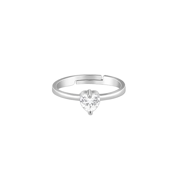 Silver Passionate Love Ring | Gifts for Girlfriend, Gifts for Women and Girls | With Certificate of Authenticity and 925 Stamp |