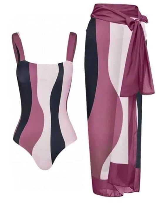 Swim wear Elite Beach wear Monokini,International Beach-wear Quality, HD Photo Memory Radiance in Colors.. Stand Out Unique Styles, Includes Modesty Shorts