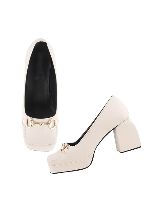 Women's Zazzy Fashion Block Heel Sandals with Close Toe|Fusion Wear