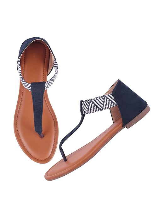 Women's Verdox Flat, Fashion Sandals with Strap, Suitable for Fusion Outfit