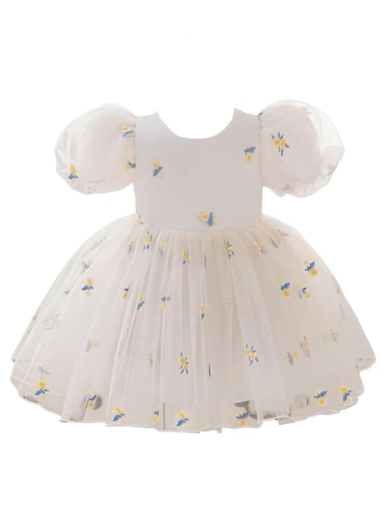 Baby-Girl's Shantoon KD-109 Knee-Length Dress