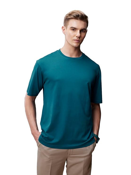 Men's Solid Oversized Fit T-Shirt