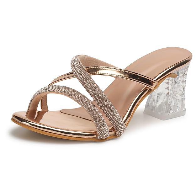 Women's Fashion Sandals | Faux Leather Comfortable and Stylish SlipOn Heel