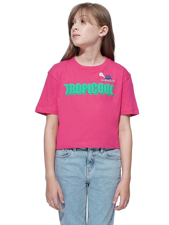 Girl's Regular Fit T-Shirt