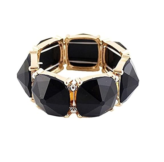 Black Stone Coff & Kadaa Bracelet for Girls & Women