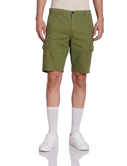 Symbol Men's Cotton Cargo Regular Fit Shorts | Casual Chinos