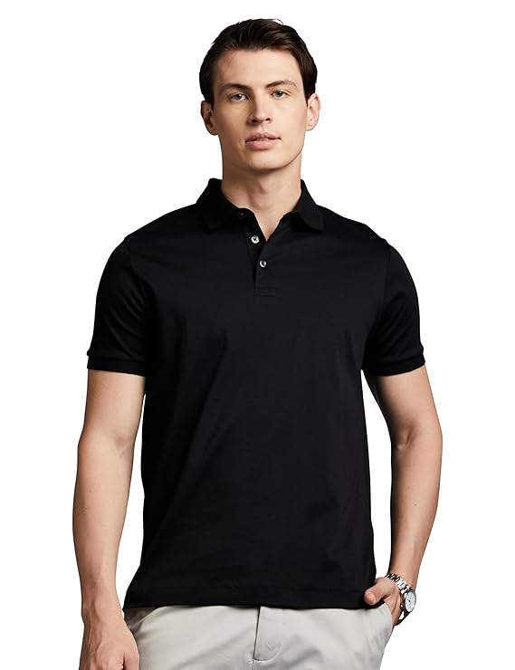 Premium Men's Solid Super Soft Classic Polo T-Shirt: Regular Fit