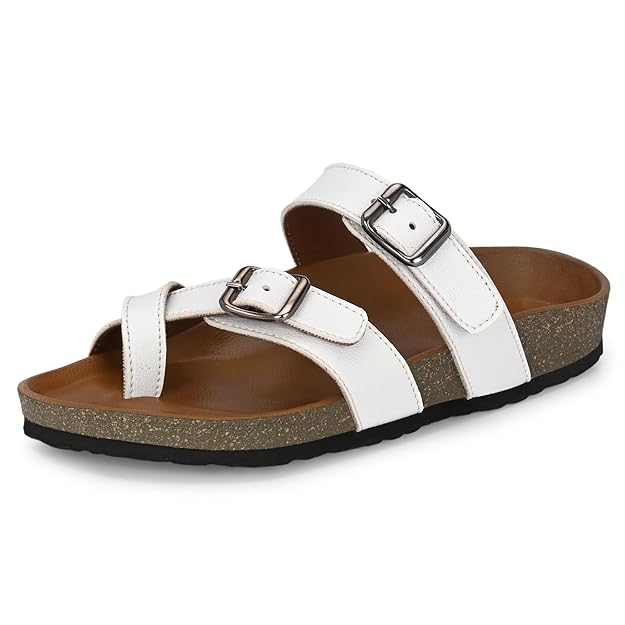 Women's Slipper/Sliders |Pu Padding On The Footbed |Bounce Back Technology | Comfortable & Lightweight