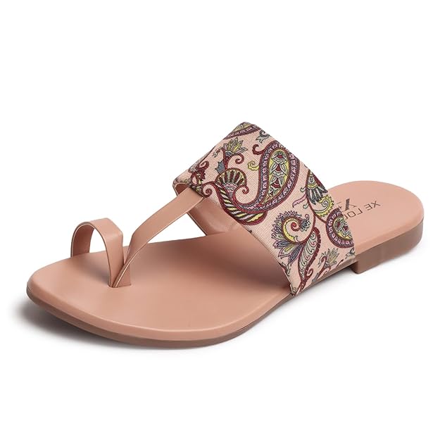 Comfortable & Trendy Casual Toe Ring Flats For Women