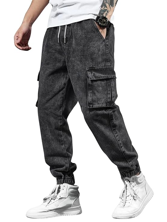 Baggy Denim Jeans Pants for Men (L-Jeans)