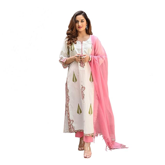 Export Women's All Over Floral Printed Salwar Suit Set