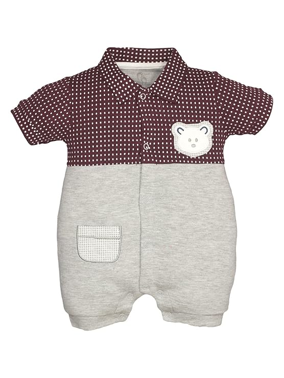 Half Sleeves Baby Romper| 100% Cotton Rompers for New Born Baby| Baby Dress |