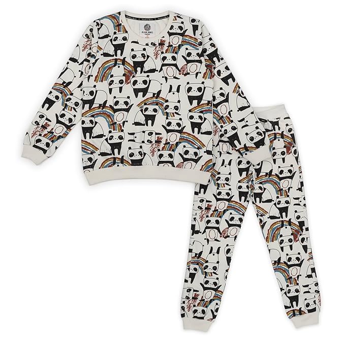 Girls All-over Print Tracksuit Set