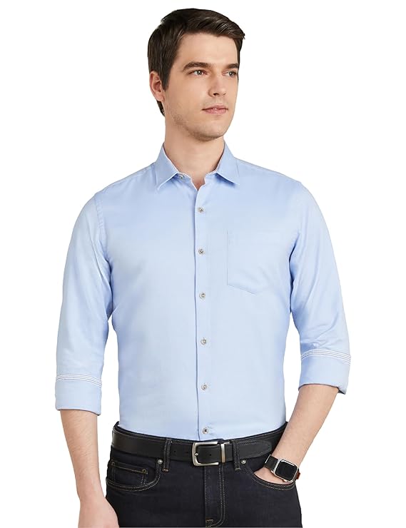 Men Cotton Smart Casual Shirt (Regular Fit