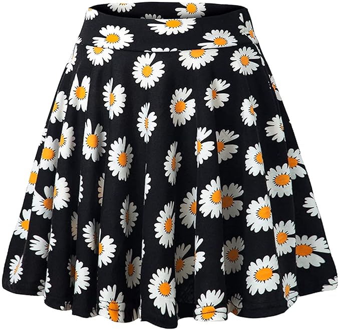 Girls Kids Skater Skirts with Attached Inner Shorts