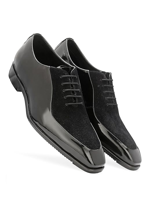 London Men's Italian Leather Formal Wedding Shoe with Leather &Rubber Sole