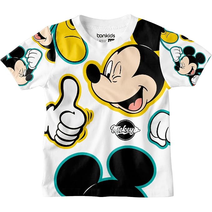 Official Mickey Printed Boys T-Shirt ||Boys Cotton Tshirt Printed