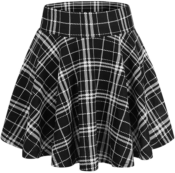 Girls Kids Skater Skirts with Attached Inner Shorts