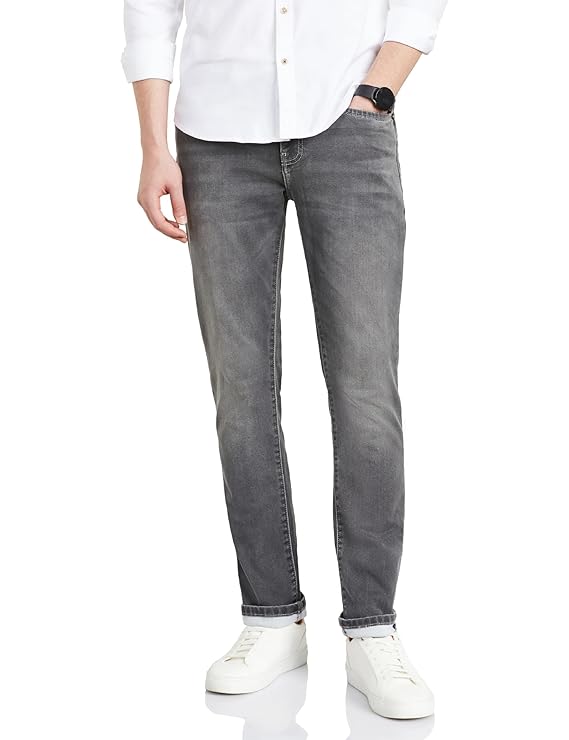 Men's Slim Fit Stretchable Jeans | Casual Denim | Cotton Stretch