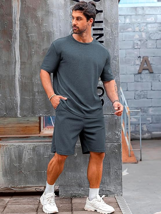 Men's T-Shirt and Shorts Set