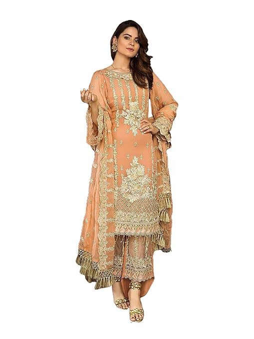 Women Faux Georgette Salwar Suit