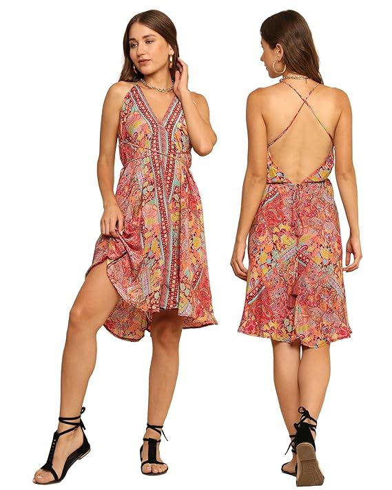 EXPORTS Dress for Woman | Beach Wear Dress for Women| Goa Outfits for Women | Western Dresses | Summer Dresses | Bohemian Vibes