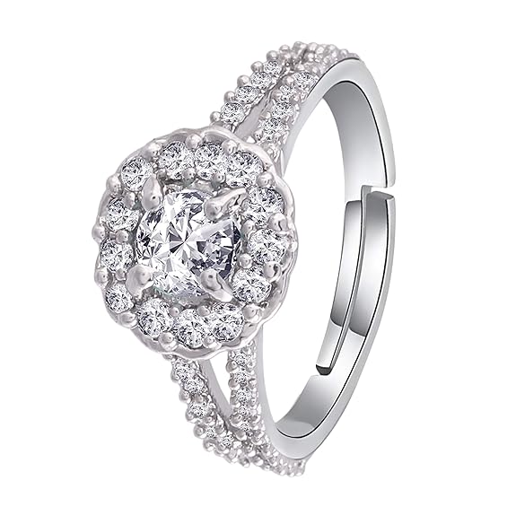 Valentine Special Rose Gold & Silver Plated Elegant