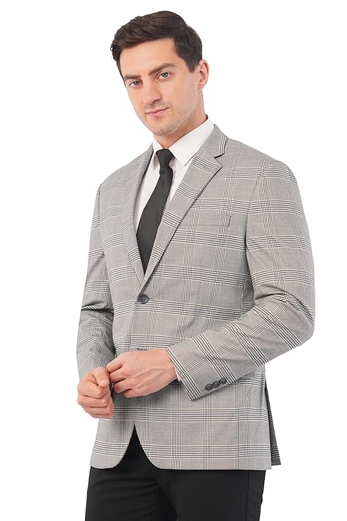 Men's Premium Formal Blazer || Stretchable Triple Blend Fabric